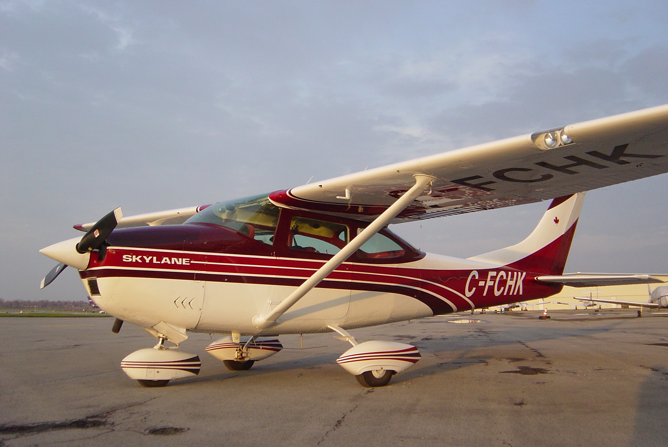 Our 230 horsepower Cessna 182 aircraft